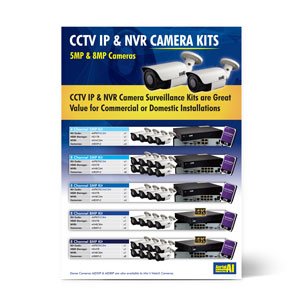 Click here to Download Product Information Flyer for CCTV IP Camera Kits 2021 (PDF)
