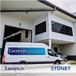 External Photo of Laceys.tv Sydney Store & Distribution Warehouse