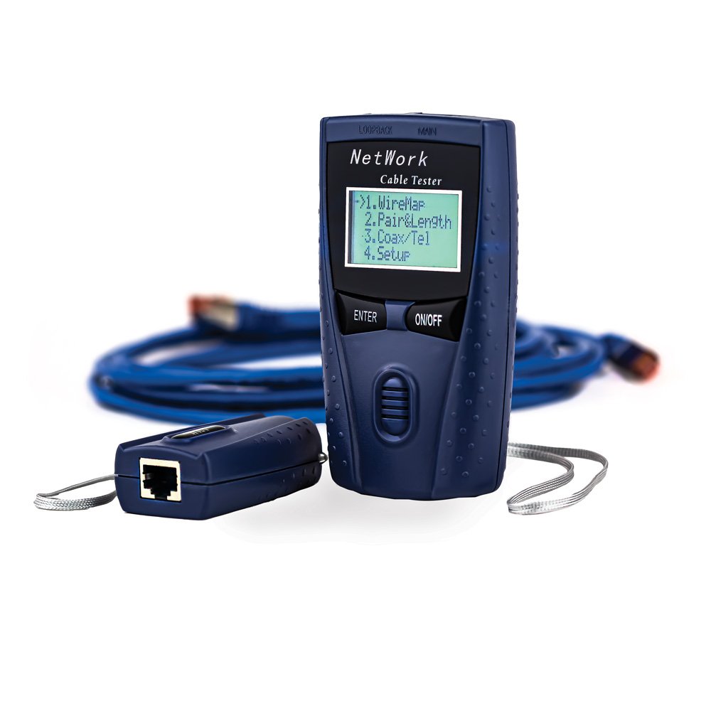Network Cable Tester with TDR