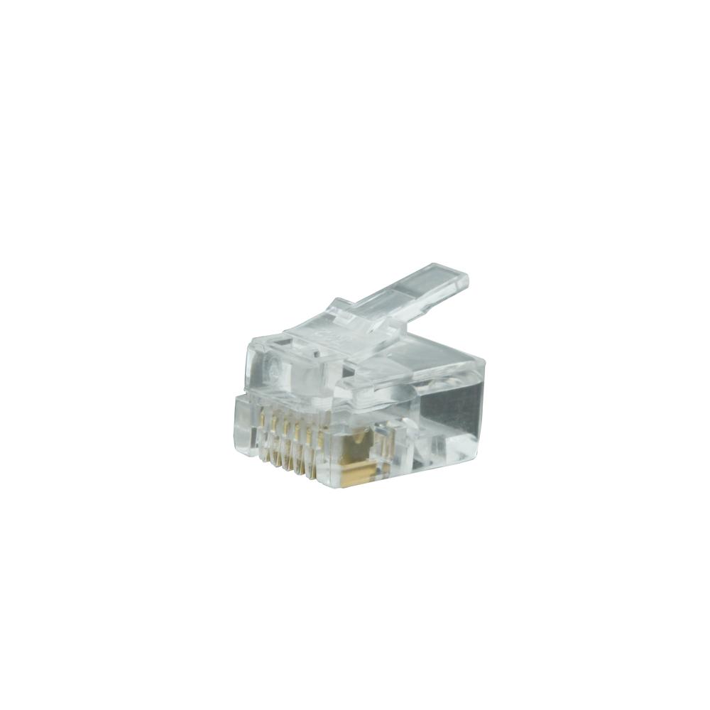 6 Position Modular Plug 6P6C for Solid Cable (Bag of 10)