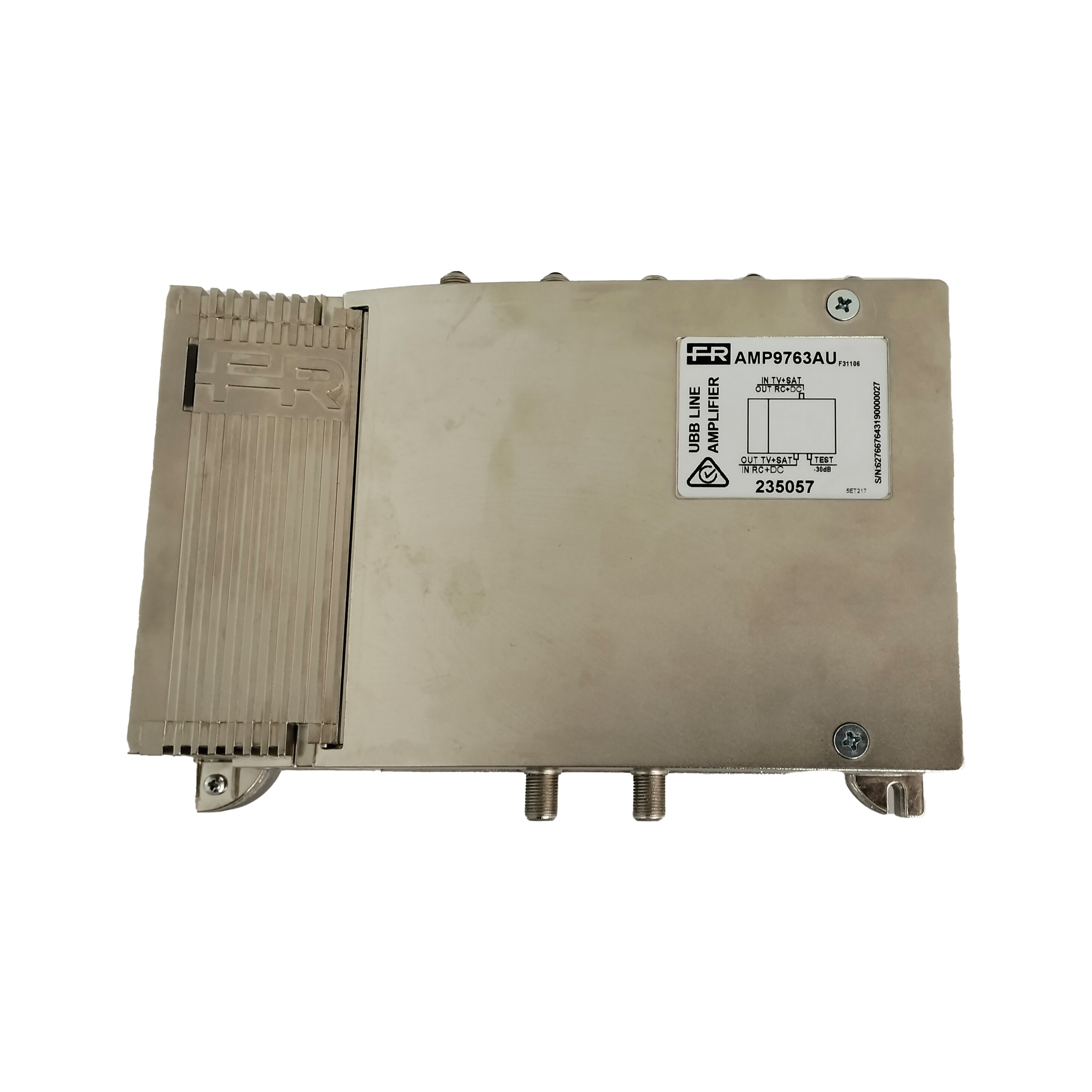 FRACARRO UBB Line Amplifier 40dB Gain with Return Path. - Click for more info