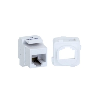 CAT6 Keystone Adapter Coupler with Clip for CLIPSAL Plate