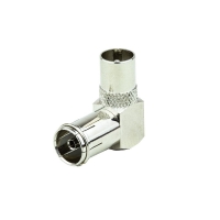 Adapter PAL Male to PAL Female Right Angle
