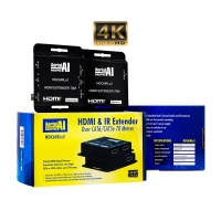 HDMI Extender CAT5e CAT6 70 Metres with IR Return and HDMI Loopthrough - Click for more info