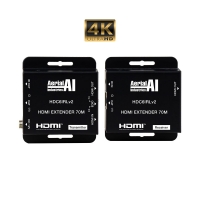 HDMI Extender CAT5e CAT6 70 Metres with IR Return and HDMI Loopthrough