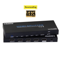 HDMI 2.0b Splitter 1 to 4 HDCP 2.2 18G 4K with EDID Downscaling - Click for more info