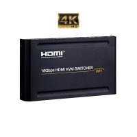 KVM Switch HDMI 2.0 2 In 1 Out USB 4 In 2 Out 4K 18Gbps - Click for more info