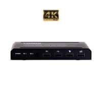 KVM Switch HDMI 2.0 2 In 1 Out USB 4 In 2 Out 4K 18Gbps