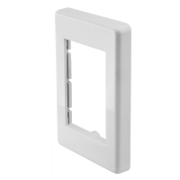Modular Wall Plate Master Frame for All Module Inserts