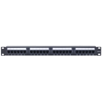 Patch Panel 24 Port CAT5e with Cable Support