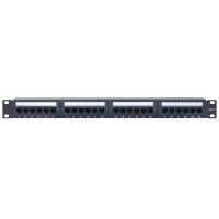 Patch Panel 24 Port CAT6 with Cable Support