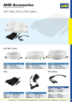 4 Way CCTV Power Supply Splitter 2.1mm DC Socket to x4 2.1mm DC Plugs