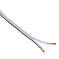 Speaker Cable 16 AWG 100 Metres White