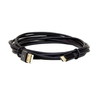 Data Cable USBC to USBA 3 Metres Black