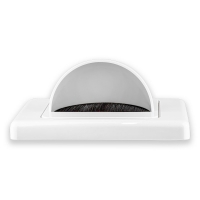 Wall Plate Bullnose White