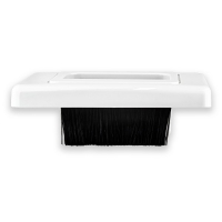 Wall Plate Recessed Bullnose White