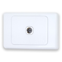 Wall Plate F Type to PAL