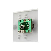 Wall Plate Double Entry Screw and Saddle