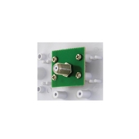 Wall Plate Single Entry F Type