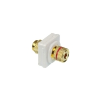 Wall Plate Mechanism Premium Binding Post Red - Click for more info