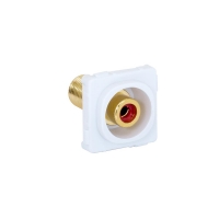 Wall Plate Mechanism Premium RCA - F Red - Click for more info